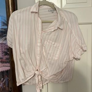 Madewell tie button down